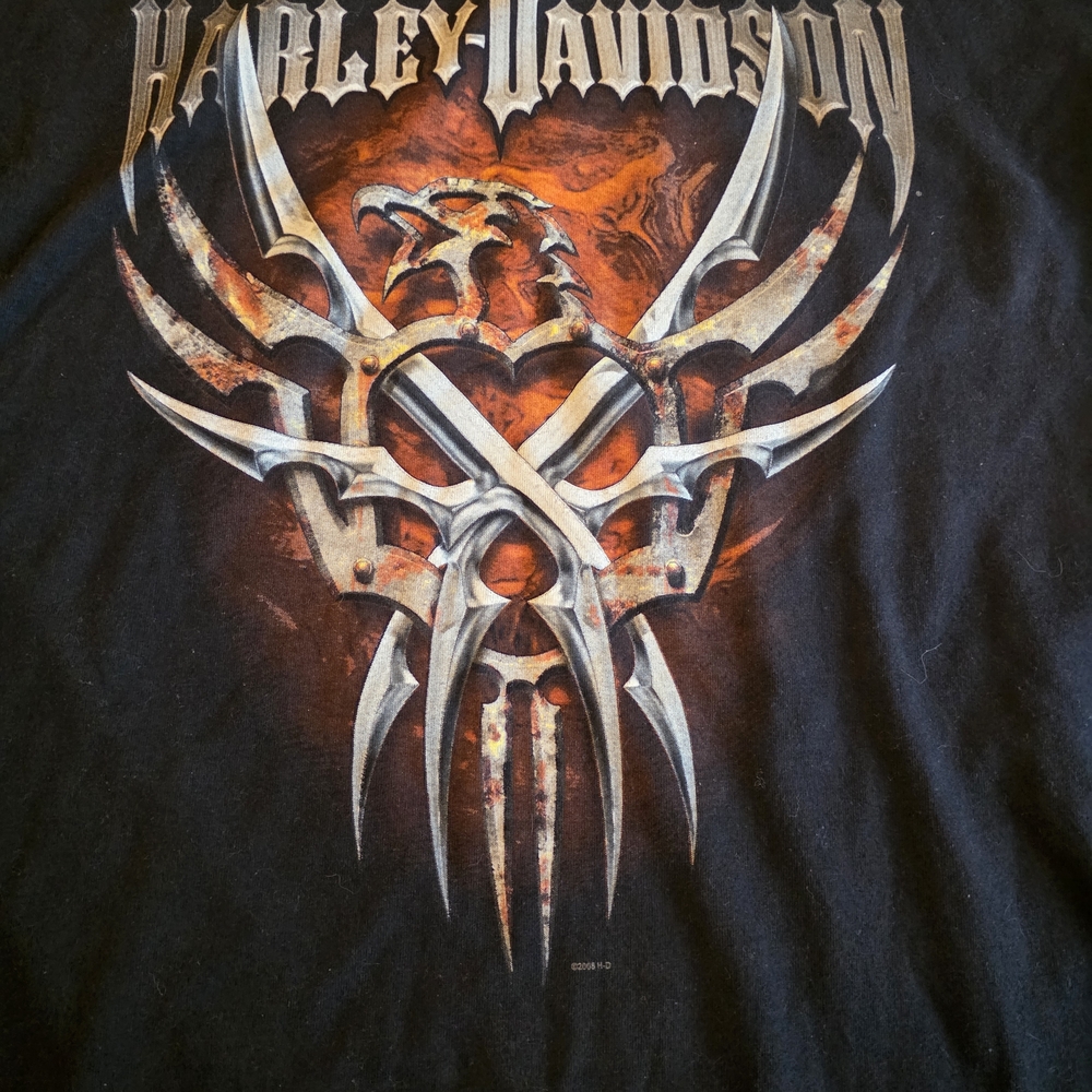 Harley-Davidson Black Graphic T-Shirt